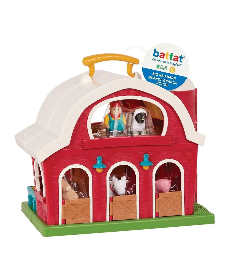 Kaplan Early Learning Toddler's First Big Red Barn and Farm Animals