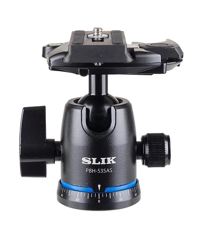 Slik Pbh-535AS Ball Head with Arca Swiss Qr Plate, Load Capacity 11.0 Lb