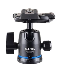 Slik Pbh-535AS Ball Head with Arca Swiss Qr Plate, Load Capacity 11.0 Lb