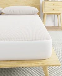 Fresh Ideas All-in-One Copper Infused Fitted Mattress Protector, Full
