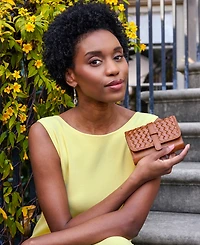 Patricia Nash Perla Trifold Leather Wallet