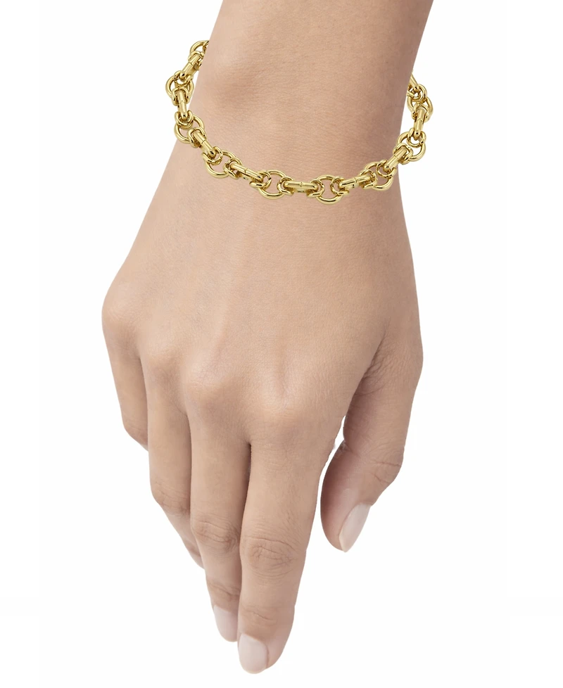 And Now This Circle Link Bracelet