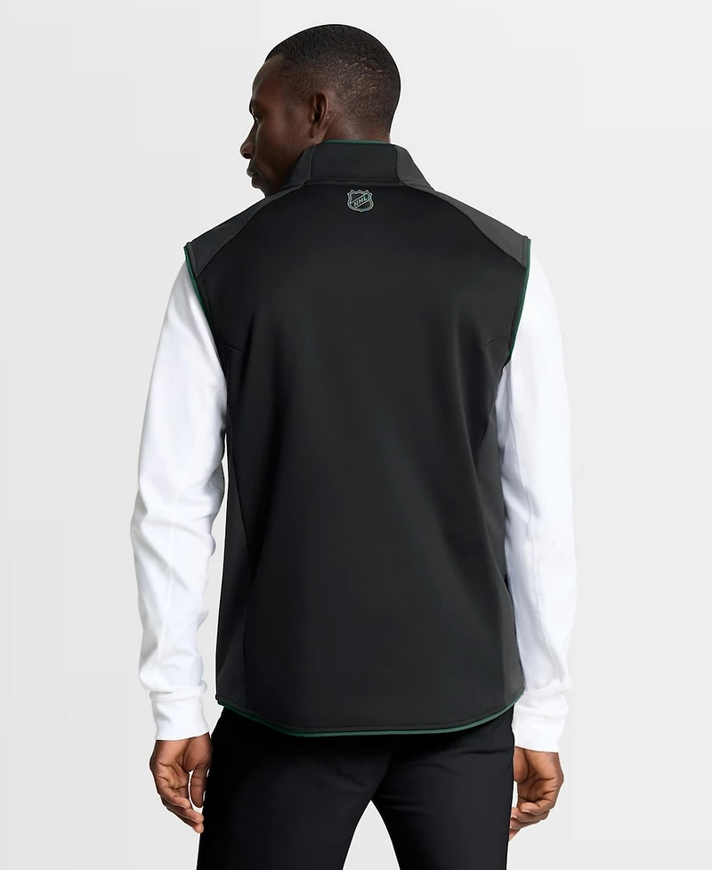 Fanatics Men's Black Minnesota Wild Authentic Pro Rink Full-Zip Vest