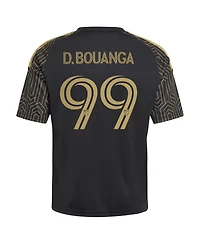 Adidas Big Boys and Girls Denis Bouanga Black Lafc 2026 Primary Kit Replica Jersey