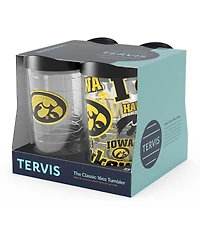 Tervis Iowa Hawkeyes 4-Pack 16oz. Classic Tumbler Set