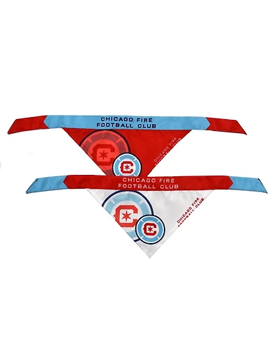 Little Earth Chicago Fire Two-Pack Pet Bandana Set