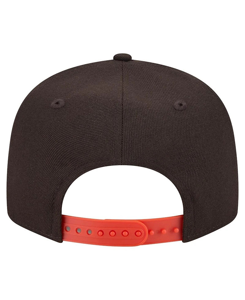 New Era Men's Brown Cleveland Browns 9FIFTY Snapback Hat