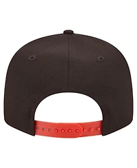 New Era Men's Brown Cleveland Browns 9FIFTY Snapback Hat
