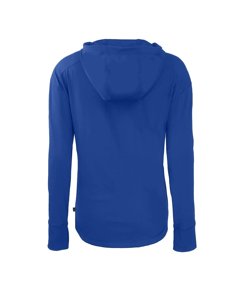 Cutter & Buck Women's Royal Duke Blue Devils Daybreak Eco Full-Zip Hoodie