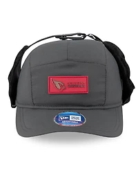New Era Men's Charcoal Arizona Cardinals 2025 Sideline Cold Weather Runner Dog Ear Adjustable Hat