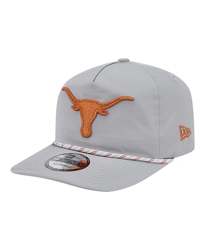 New Era Men's Gray Texas Longhorns 19TWENTY Adjustable Hat