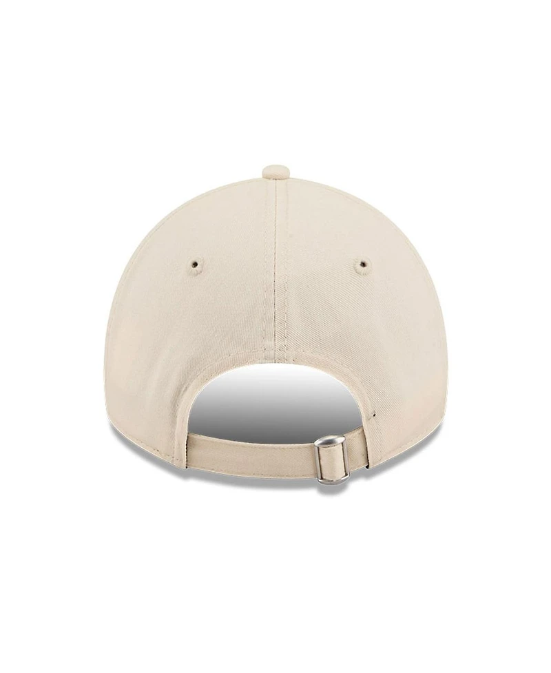 New Era Men's Beige Fc Cincinnati Micro Team Logo 9TWENTY Adjustable Hat