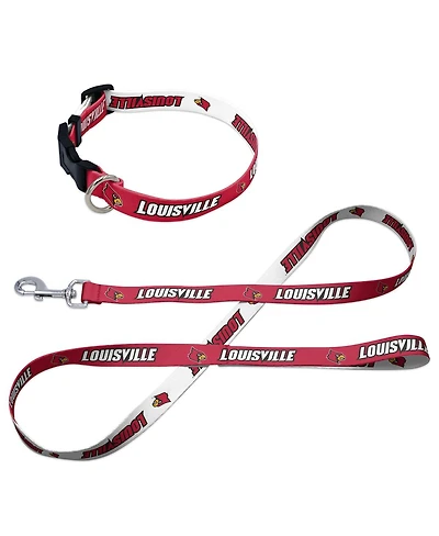 Wincraft Louisville Cardinals Pet Leash and Collar Set