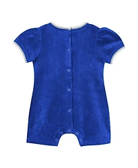 Outerstuff Baby Girls Royal Los Angeles Dodgers Wind-Up Coverall