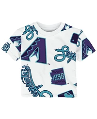 Outerstuff Toddler White Arizona Diamondbacks City Connect Game Day T-Shirt