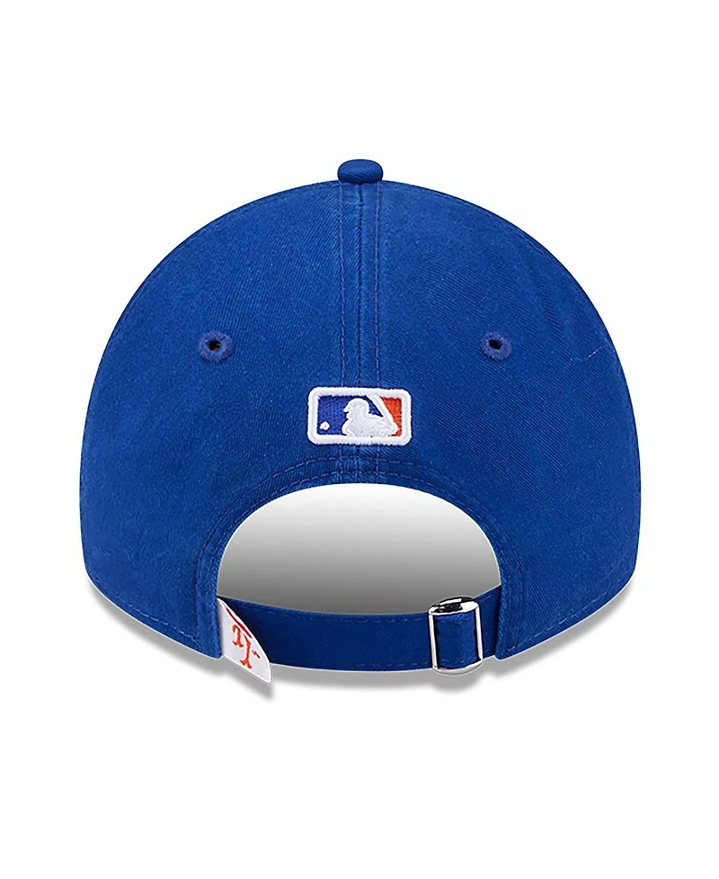 New Era Big Boys and Girls Royal New York Mets 2026 Jackie Robinson Day 9TWENTY Adjustable Hat
