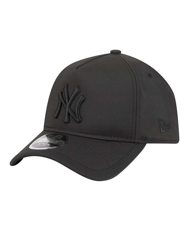 New Era Men's Black New York Yankees Injection Apex 9FORTY Adjustable Hat