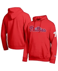 Champion Men's Red Philadelphia Phillies All Star Wordmark Hoodie
