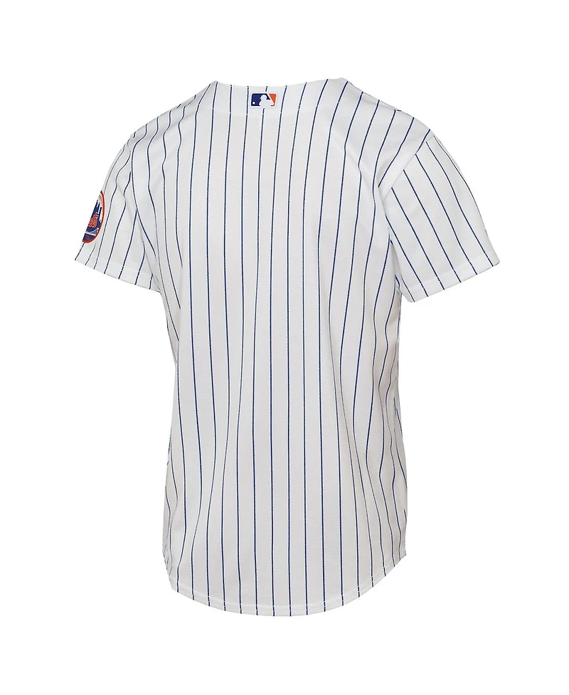 Nike Big Boys and Girls White New York Mets Home Stadium Jersey