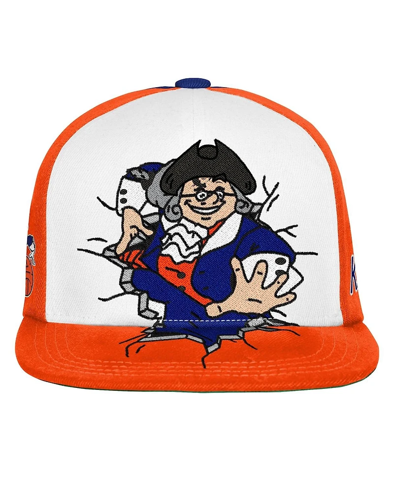 Mitchell & Ness Big Boys and Girls Royal New York Knicks Mascot Snapback Hat