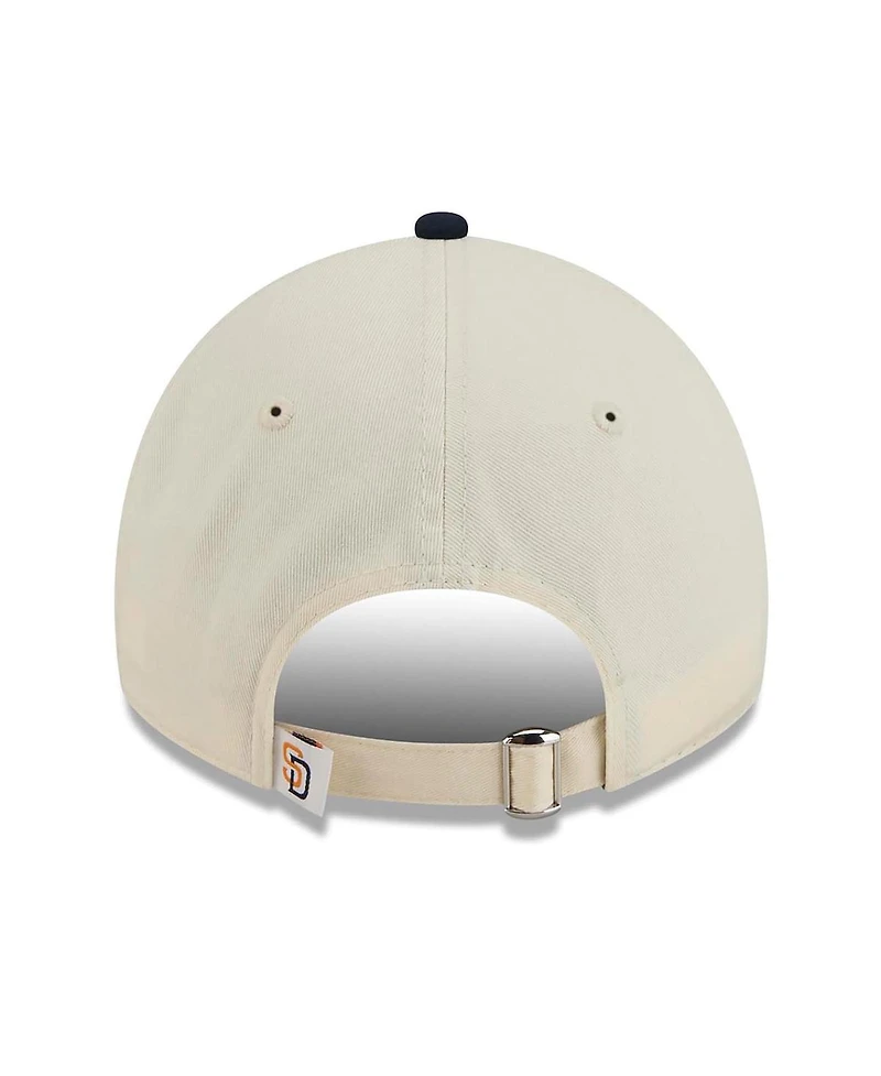 New Era Men's Cream/Obsidian San Diego Padres 2026 City Connect 9TWENTY Adjustable Hat