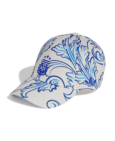 Adidas Men's and Women's White Argentina National Team Away Adjustable Hat