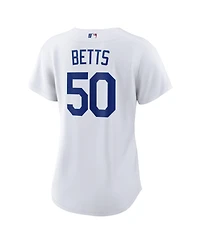 Nike Women's Mookie Betts White Los Angeles Dodgers Home Replica Jersey