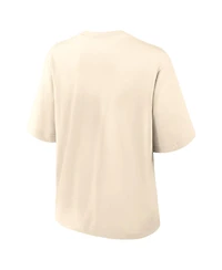 Nike Women's Cream Green Bay Packers Vintage Mod Boxy T-Shirt