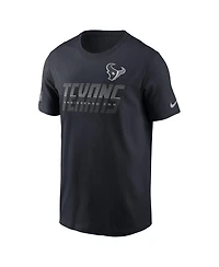 Nike Men's Navy Houston Texans Sideline Dri-fit T-Shirt