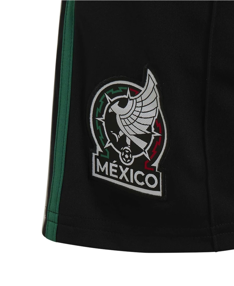 Adidas Big Boys and Girls Black Mexico National Team 2026 Third Replica Shorts