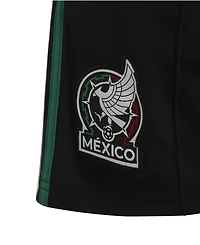 Adidas Big Boys and Girls Black Mexico National Team 2026 Third Replica Shorts