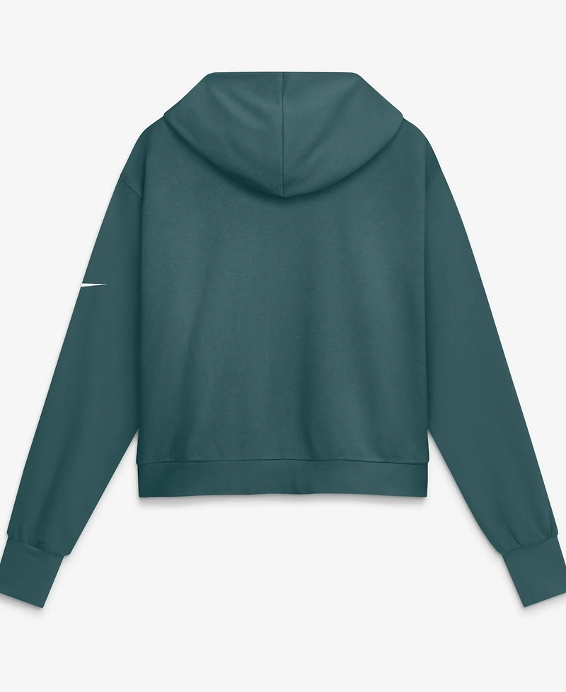 Nike Women's Midnight Green Philadelphia Eagles Primetime Full-Zip Hoodie