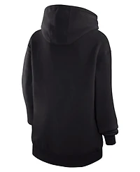 G-iii 4Her by Carl Banks Women's Black Carolina Hurricanes City Graphic Fleece Pullover Hoodie