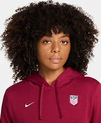 Nike Women's Red Usmnt Club Fleece Hoodie