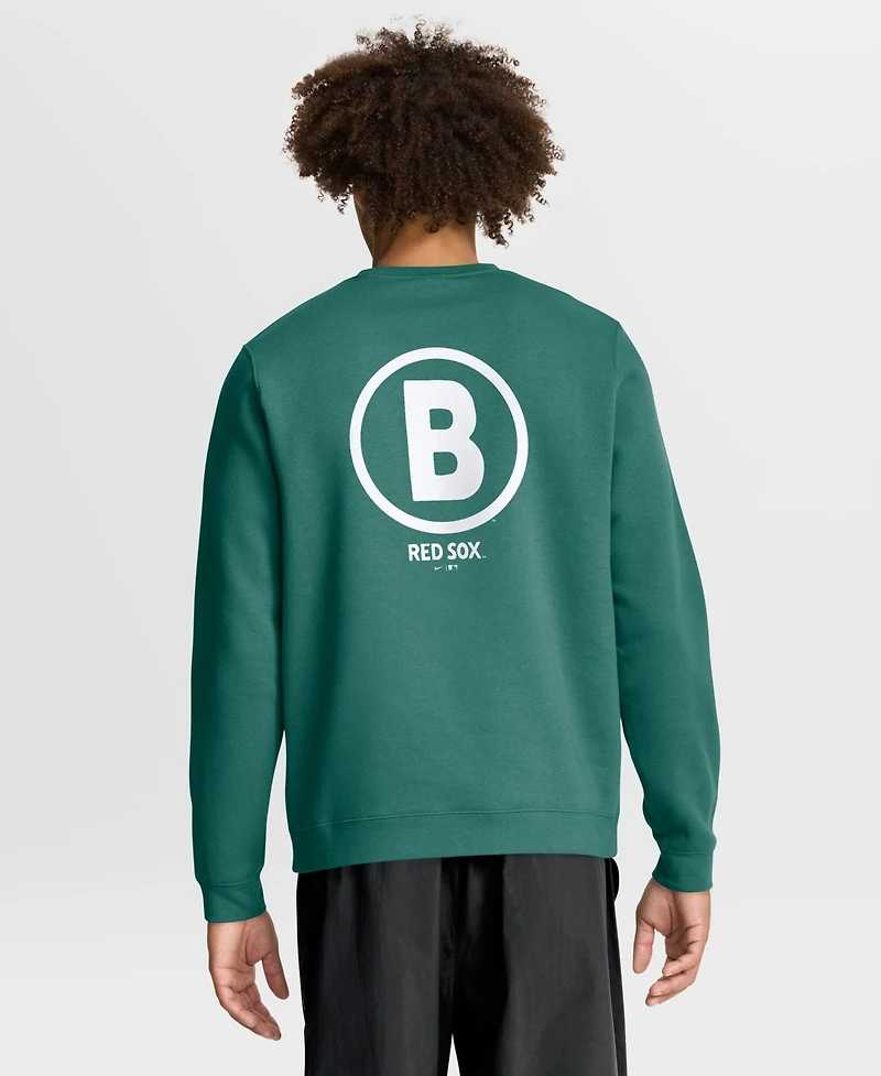 Nike Men's Green Boston Red Sox City Connect Club Sweatshirt