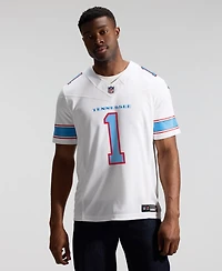 Nike Men's Cameron Ward White Tennessee Titans Vapor F.u.s.e. Sewn Down Limited Jersey