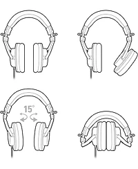 Audio-Technica Ath-M30x Professional Monitor Headphones