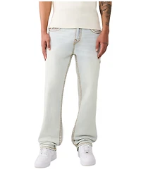 True Religion Men's Baggy Light Wash Relaxed-Fit Jeans