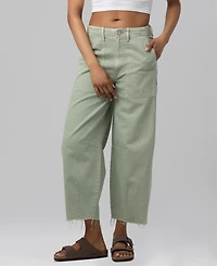 Blank Nyc Women's Barrel-Leg High-Rise Jeans