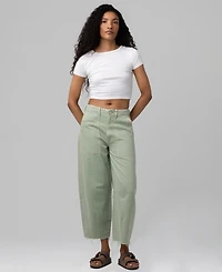 Blank Nyc Women's Barrel-Leg High-Rise Jeans