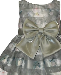 Bonnie Baby Girls' Shadow Stripe Party Dress