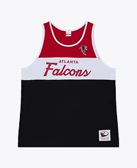 Mitchell & Ness Men's Black/Red Atlanta Falcons Head Coach Tank Top