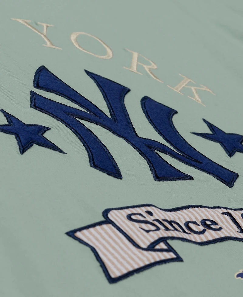 Mitchell & Ness Men's Green New York Yankees Yacht Rock T-Shirt