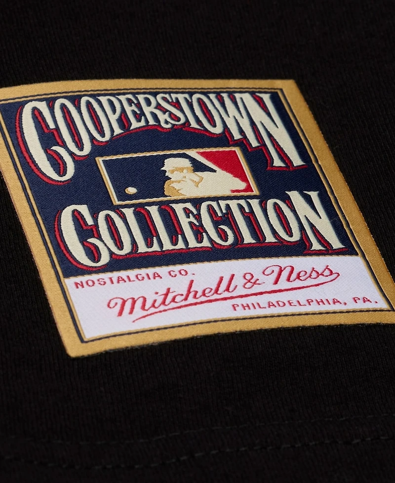 Mitchell & Ness Men's Keith Hernandez Black New York Mets Icon Legendary T-Shirt