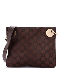Pre-Owned Gucci Small Eclipse Messenger Bag Gg Canvas