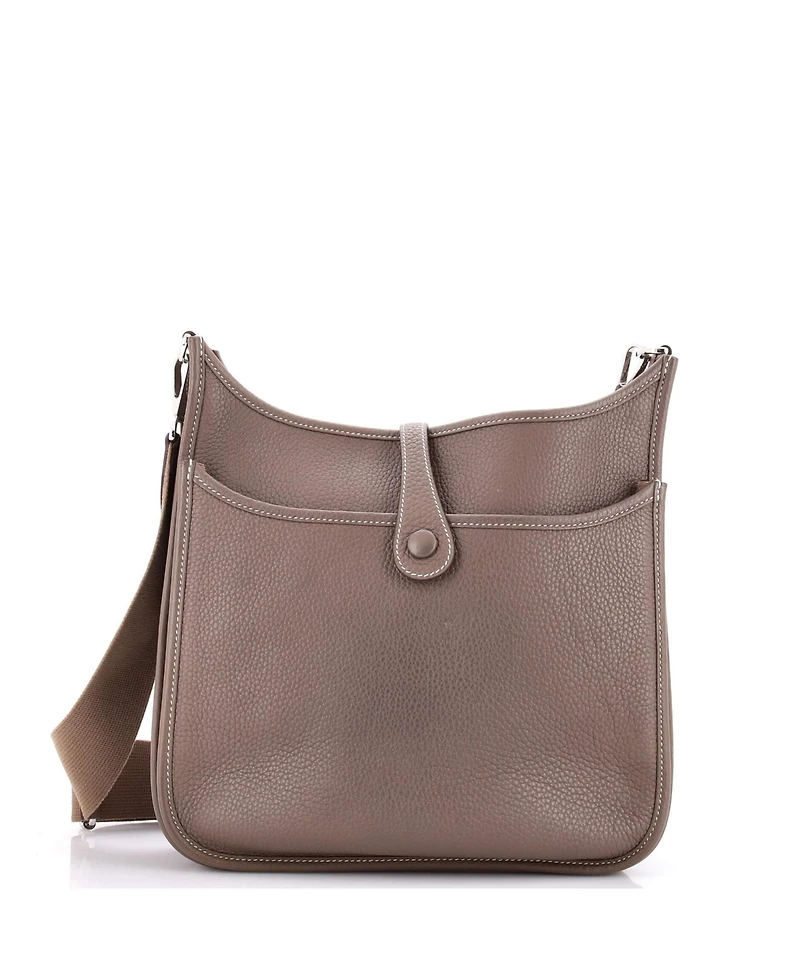 Pre-Owned Hermes Pm Evelyne Bag Gen Iii Clemence