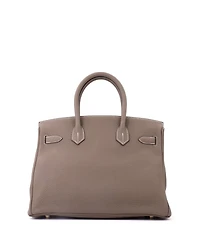 Pre-Owned Hermes Birkin Handbag Togo with Gold Hardware