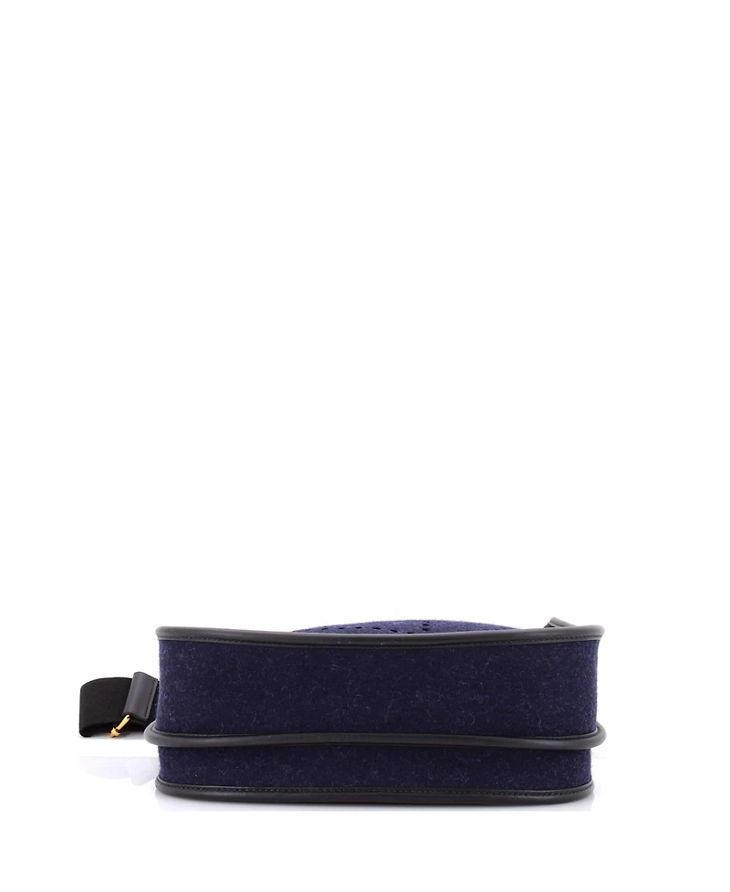 Pre-Owned HERMES Pm Evelyne Bag Gen Iii Felt