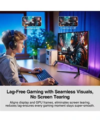 Z-edge Agex Series AG25S 24.5" Fhd 1920 x 1080 400Hz 1ms Fast Ips Gaming Monitor,120% sRGB, 2 x Hdmi 2.0 + 1 x Dp 1.4