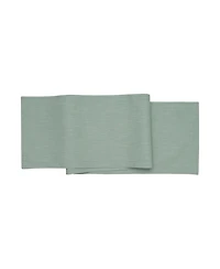 C&F Home Hemstitch Solid Sea Glass Everyday Runner 72" x 14